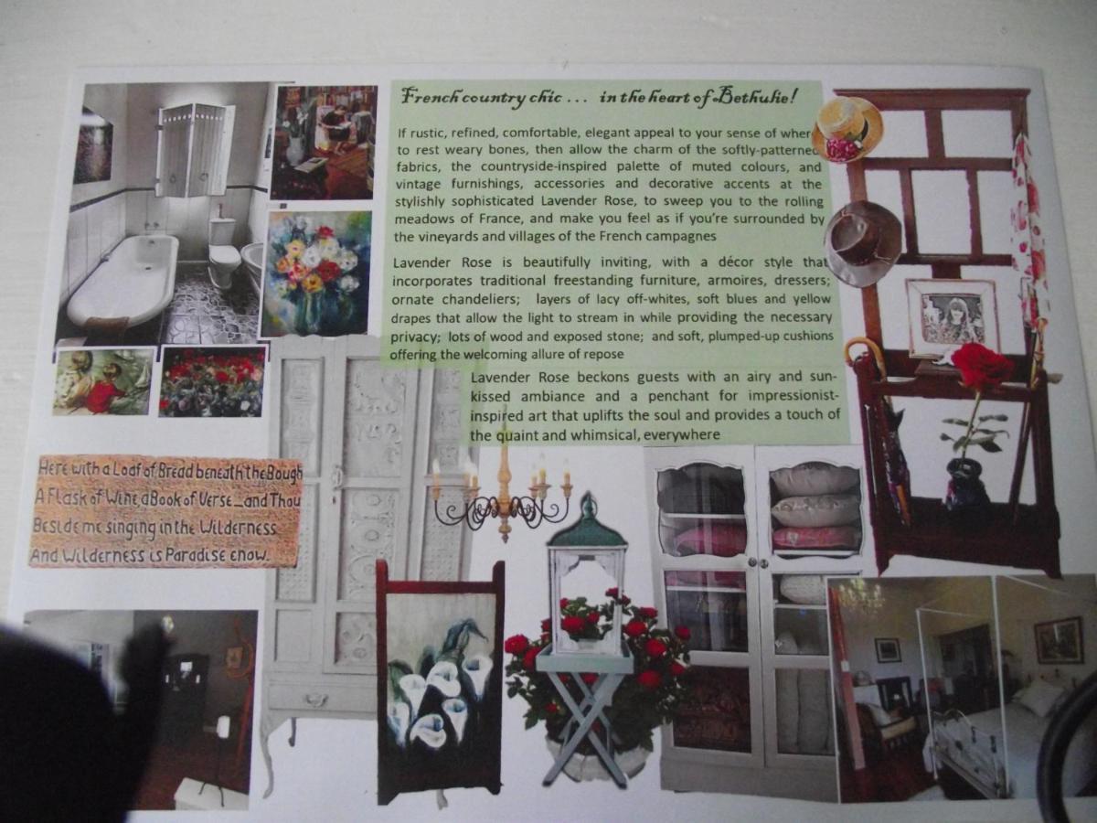 Bethulie Lavender Rose Bed & Breakfast エクステリア 写真